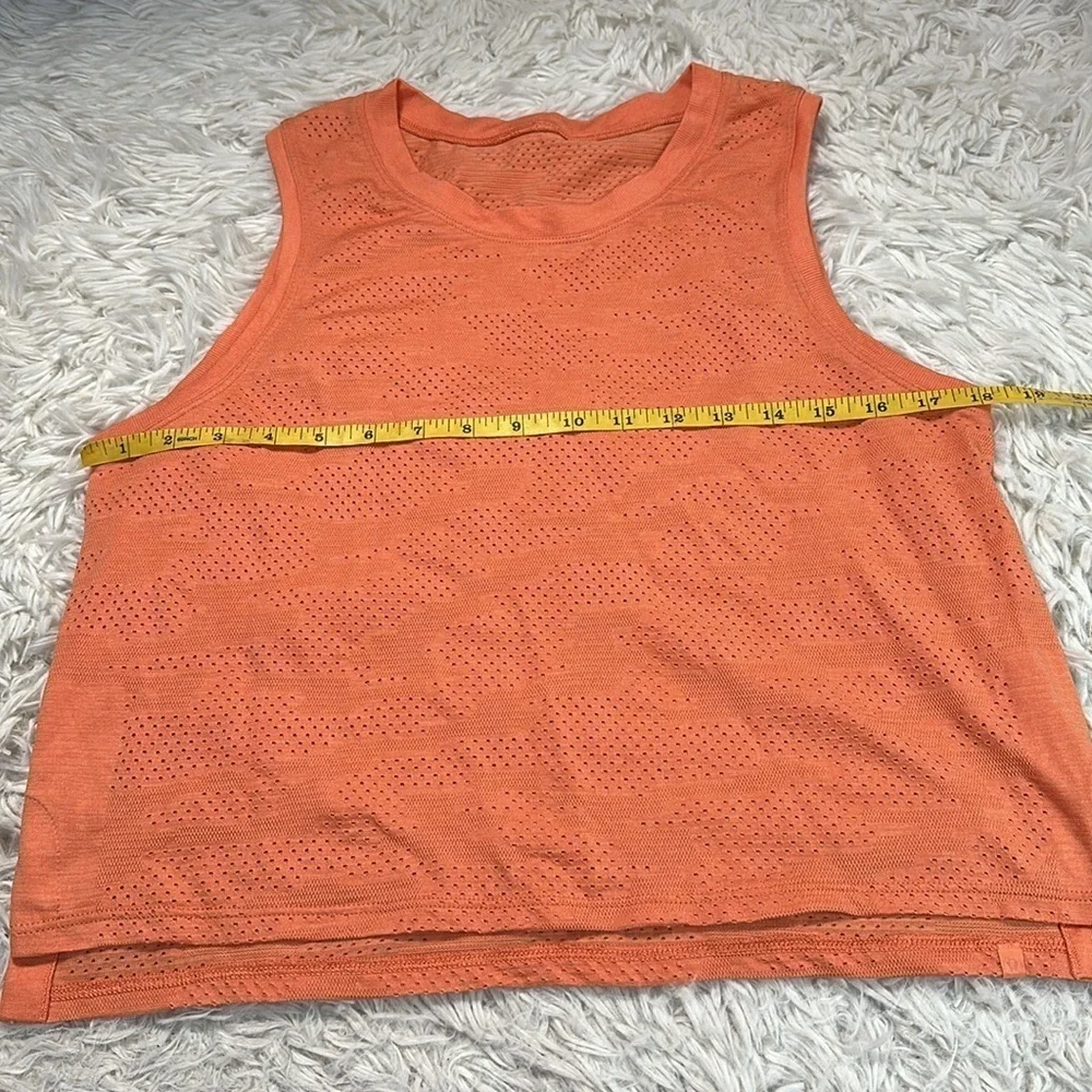 Lululemon Train to Be Tank Dot Camo Golden Apricot